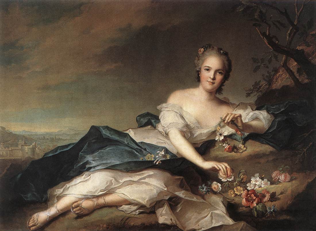 Marie Adelaide of France as Flora ag